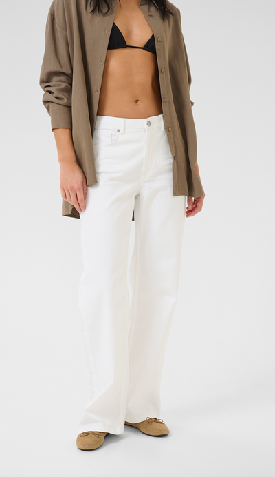 My Essential Wardrobe - Jeans - White - Louis 131
