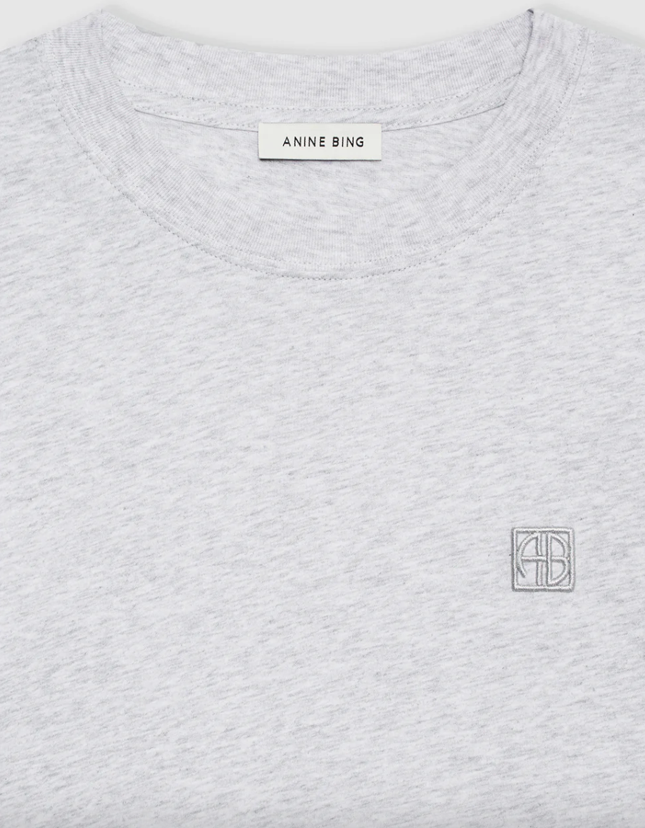 Anine Bing - T-shirt - Grey - Lili tee