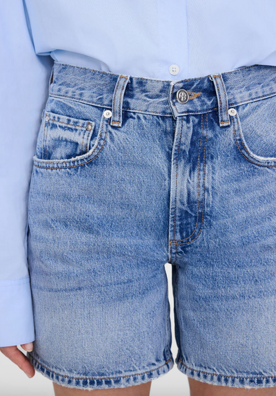 Anine Bing - Shorts - Blå denim - Heath