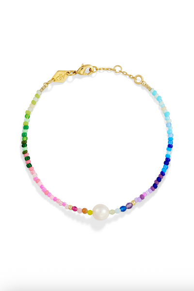 Anni Lu - Armbånd - Neon rainbow - Capri