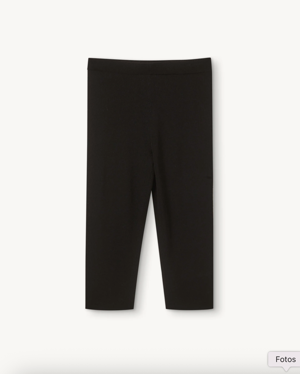 The Garment - Capri bukser - Knit Black - Madison
