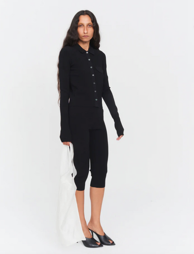 The Garment - Capri bukser - Knit Black - Madison