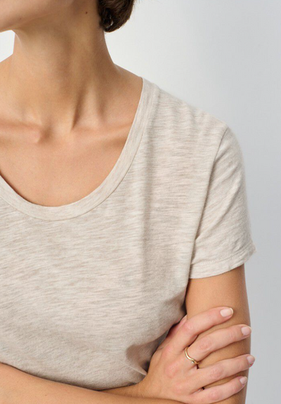 American Vintage - T-shirt - Creme Chine - Jacksonville