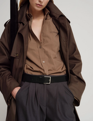 2NDDAY - Skjorte - Walnut - Clarome