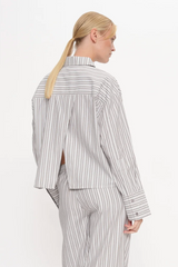 2NDDAY - Shirt - Walnut Stripe - Clarin