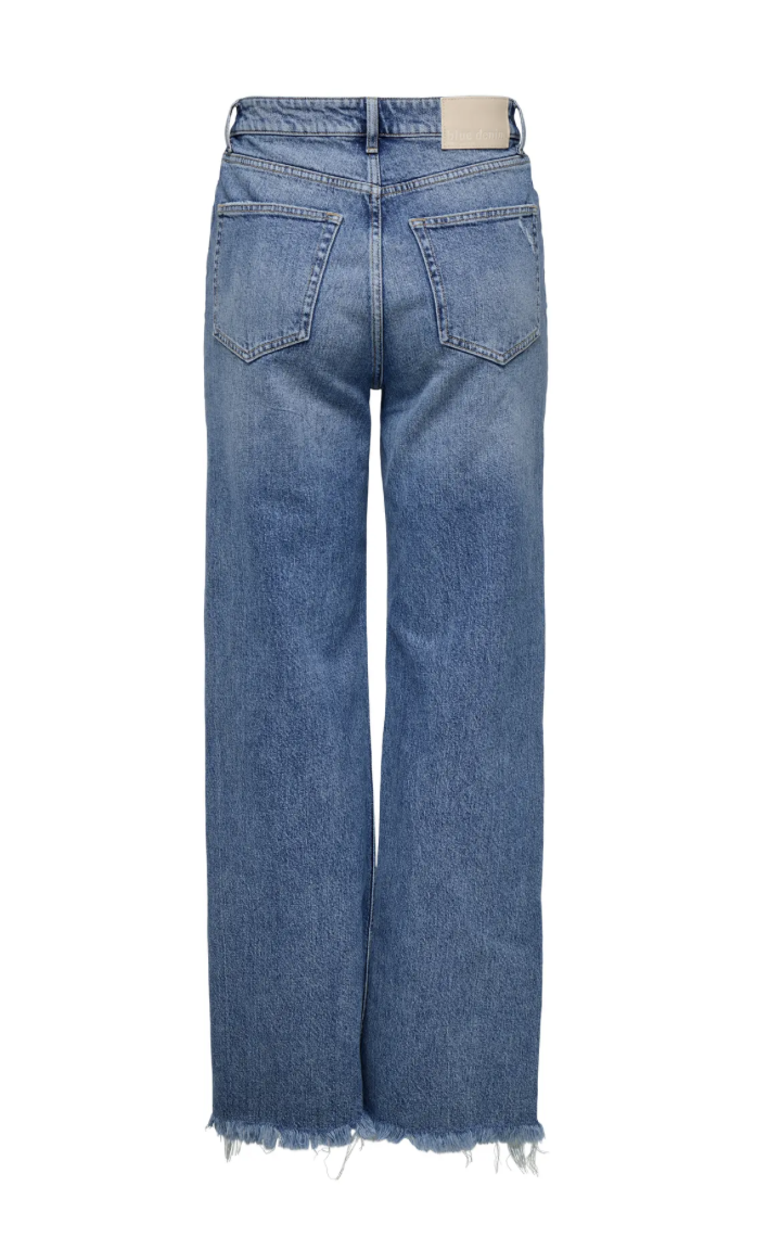 Only - Jeans - Blue denim - Juicy HW Dot