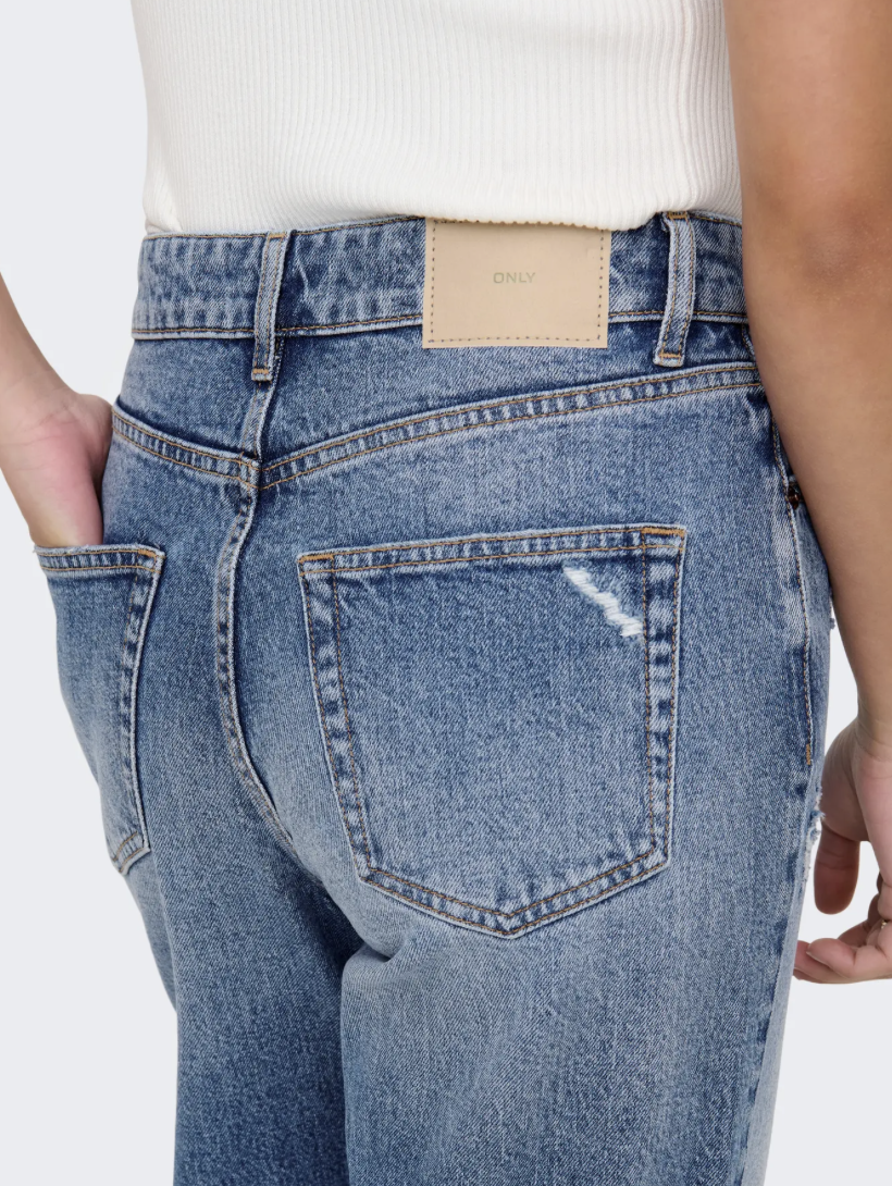 Only - Jeans - Blue denim - Juicy HW Dot