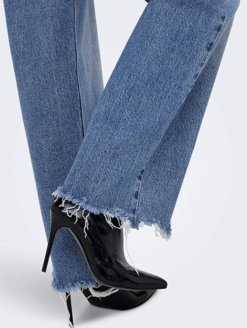 Only - Jeans - Blue denim - Juicy HW Dot