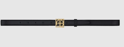 Anine Bing - Bælte - Black - Monogram