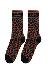 LALA BERLIN - Socks - Pink/White - Sam Cotton Blend sss