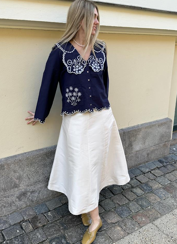 Sissel Edelbo - Skjorte - Navy - Elysia