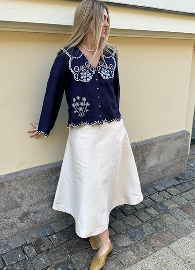 Sissel Edelbo - Skjorte - Navy - Elysia