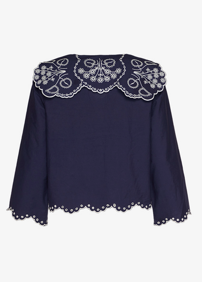 Sissel Edelbo - Skjorte - Navy - Elysia