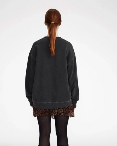 Lala Berlin - Sweatshirt - Washed Black - Berlin