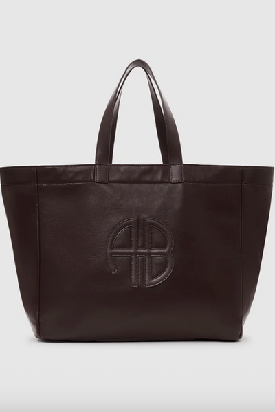 Anine Bing - Taske - Dark Brown - Large Rio