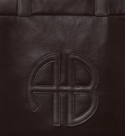Anine Bing - Taske - Dark Brown - Large Rio