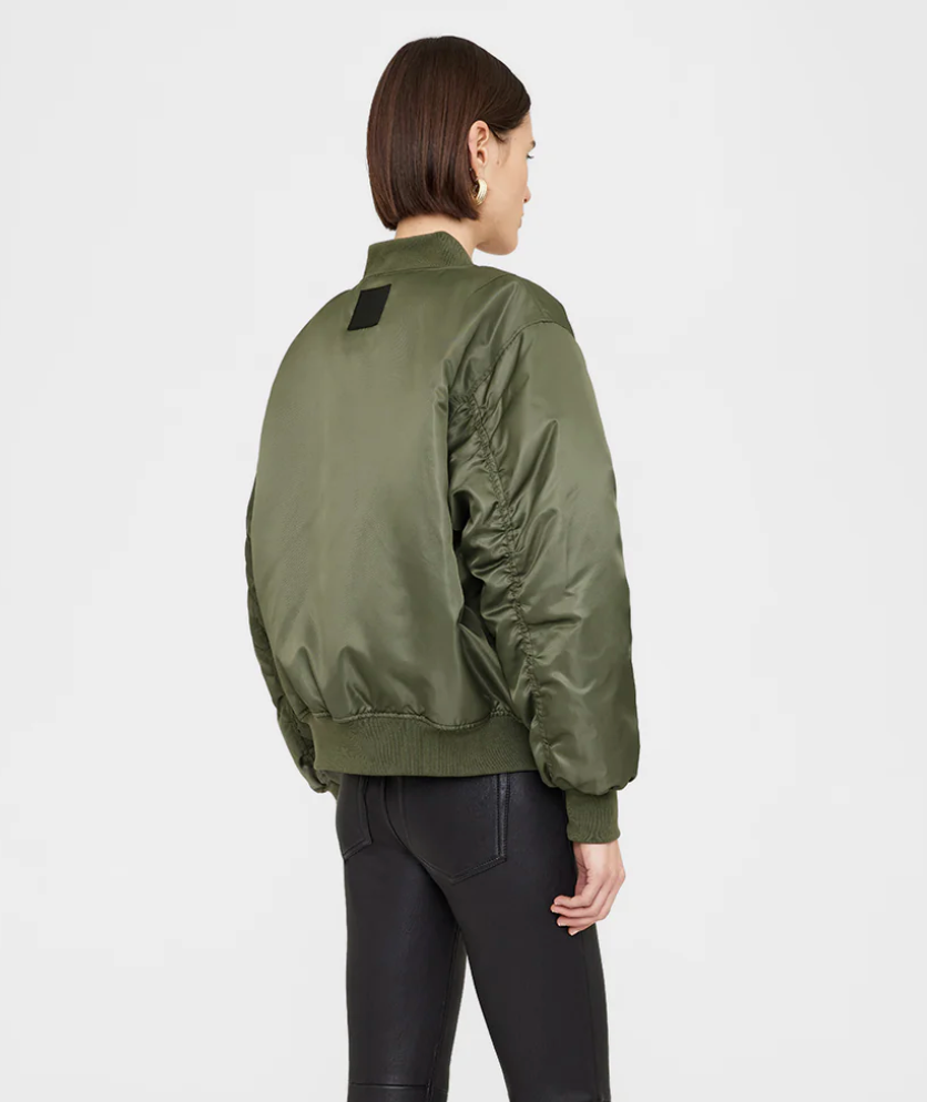 Anine Bing - Bomber jakke - Army green - Leon
