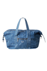 Lala Berlin - Taske - Washed denim - Big bag Muriel logo