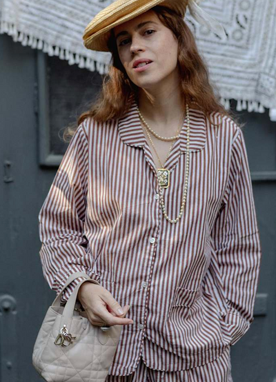 Sissel Edelbo - Pajama set - Nuit pyjamas - Red pineapple - sss