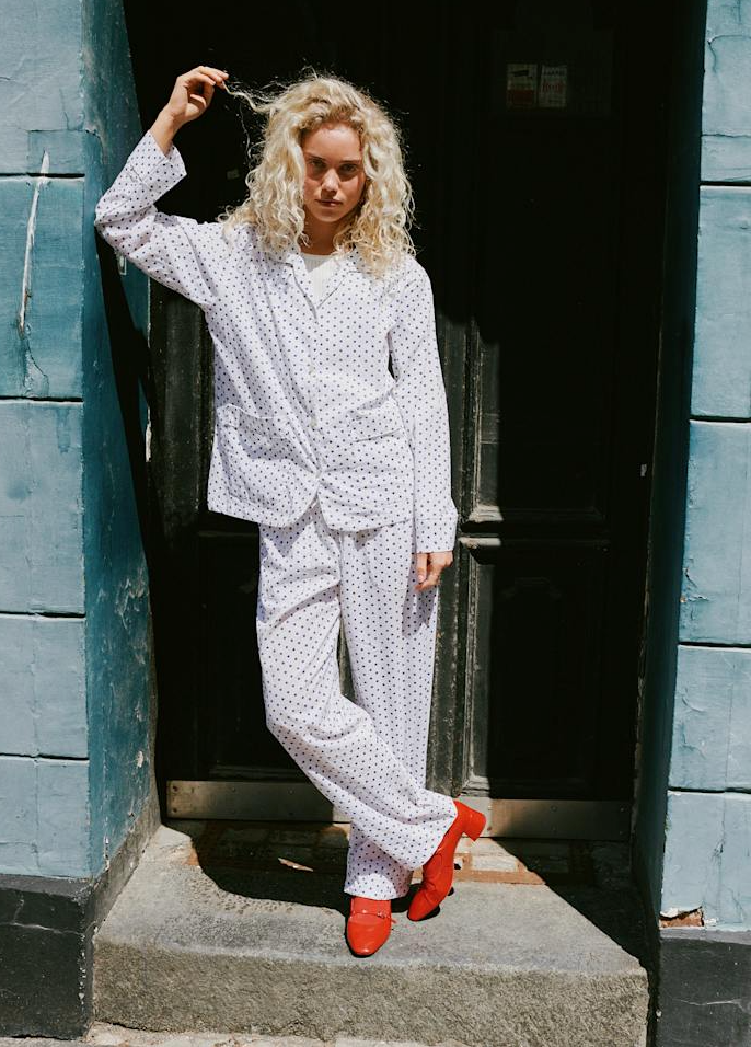 Sissel Edelbo - Pajama set - Nuit pyjamas - Red pineapple - sss