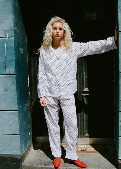 Sissel Edelbo - Pajama set - Nuit pyjamas - Red pineapple - sss