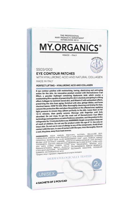 My.Organics - Eye Pads - 8 stk - sss