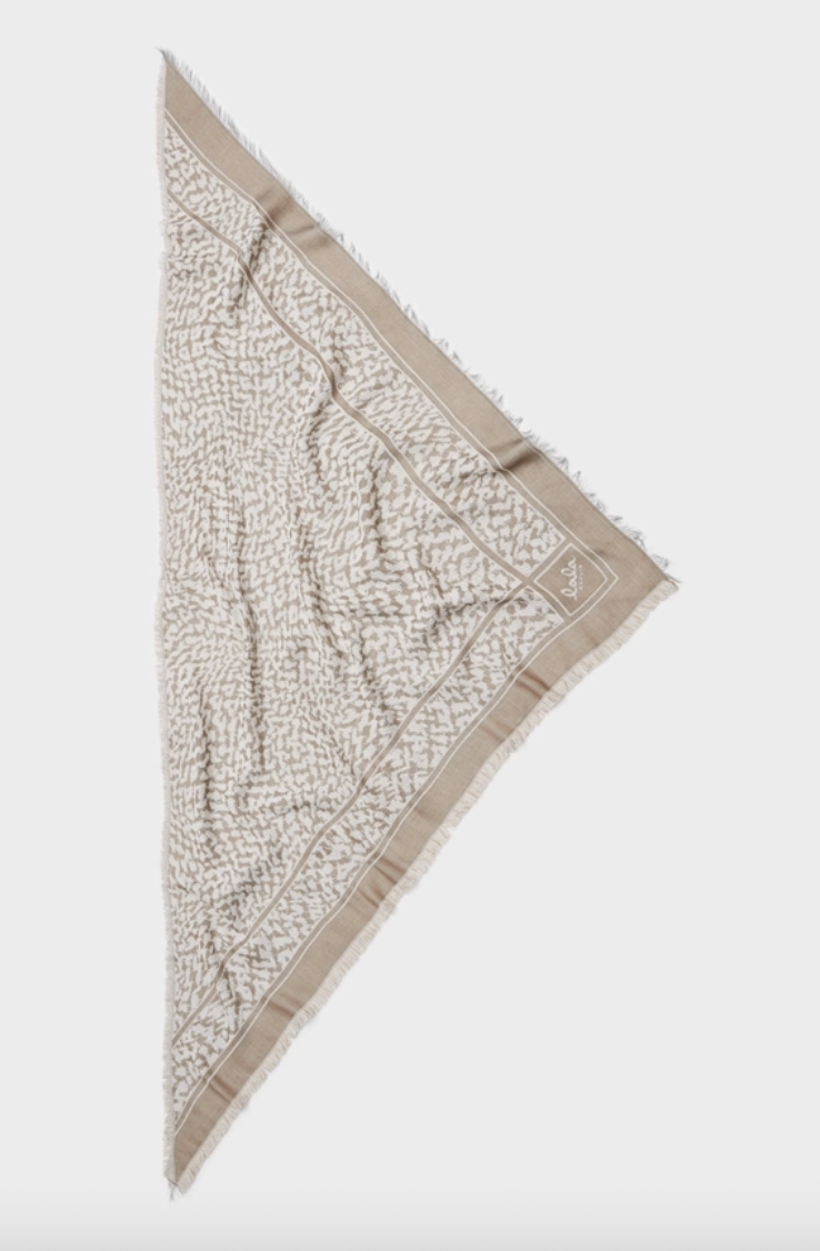 Lala Berlin - Scarf - Cashmere - Black/White - Arilla Gauze