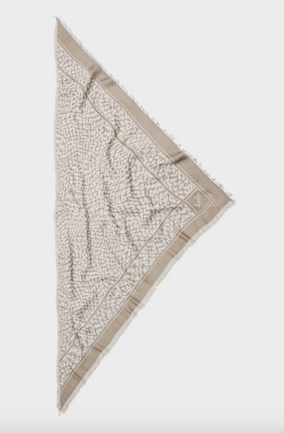 Lala Berlin - Scarf - Cashmere - Black/White - Arilla Gauze