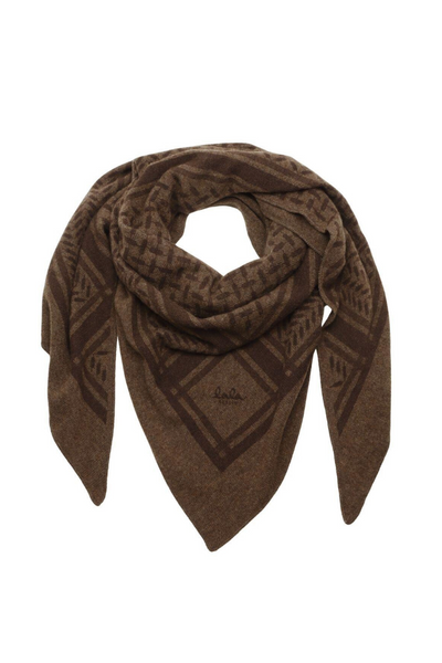 Lala Berlin - Cashmere tørklæde - Castagna - Trinity Classic M