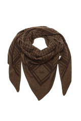 Lala Berlin - Cashmere tørklæde - Castagna - Trinity Classic M