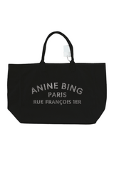 Anine Bing - Tote bag - Black - Canvas