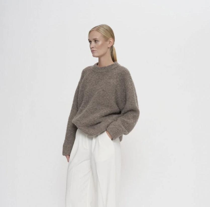 2NDDAY - Strik - Walnut - Garnet Curly Knit
