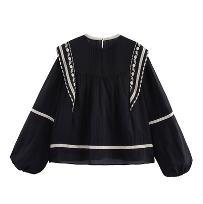 Sassy Copenhagen - Bluse - Sort - Mathilda