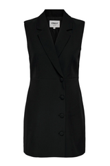 Only - Blazer Kjole - Sort - Elly