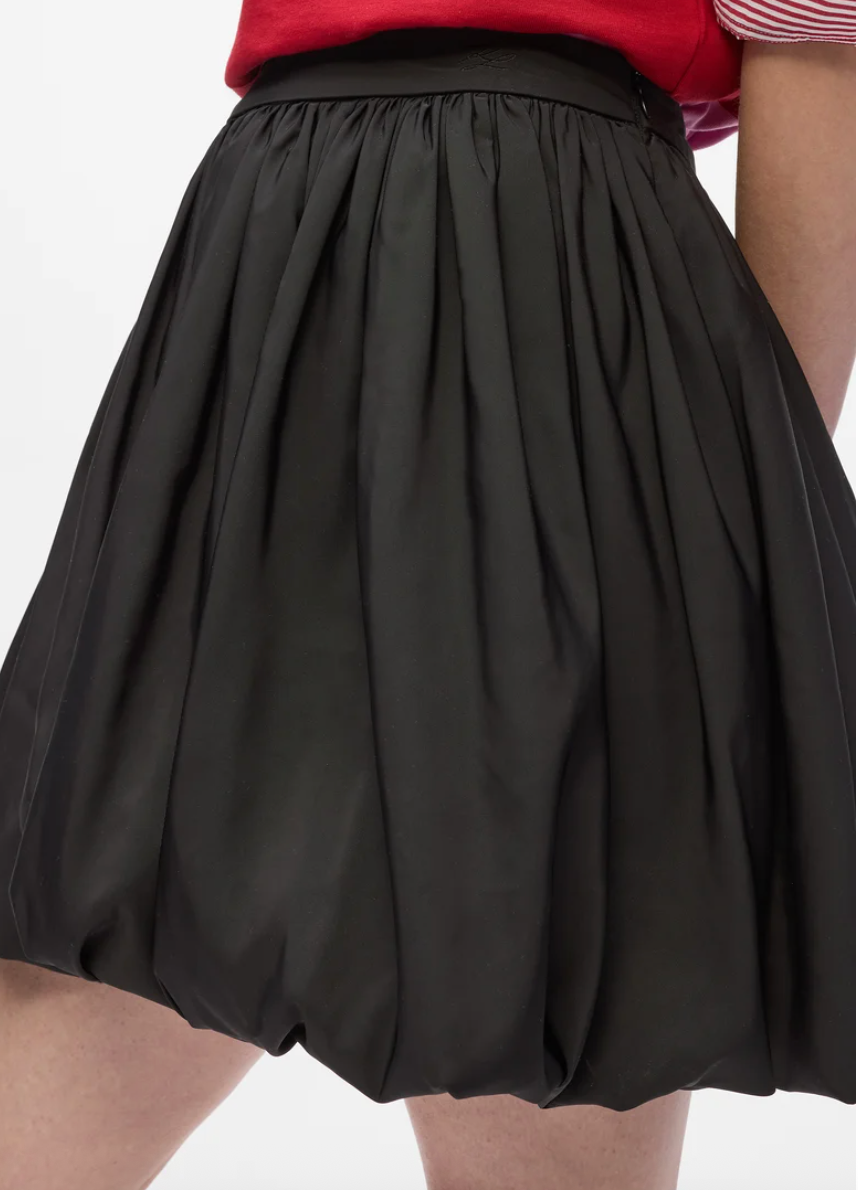 Karl Lagerfeld - Skirt - Black - Mini pleated skirt