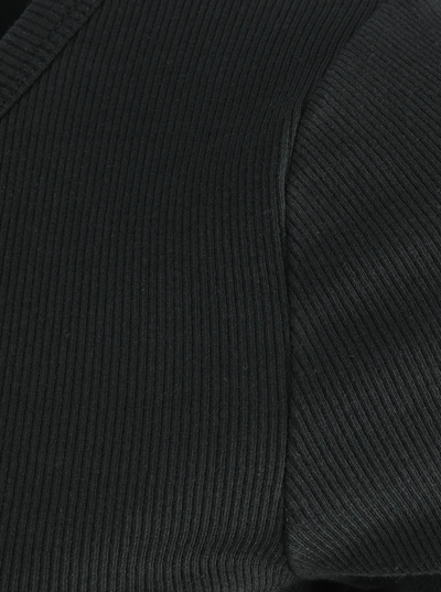 JJXX - Rib langærmet t-shirt - Sort - Freya