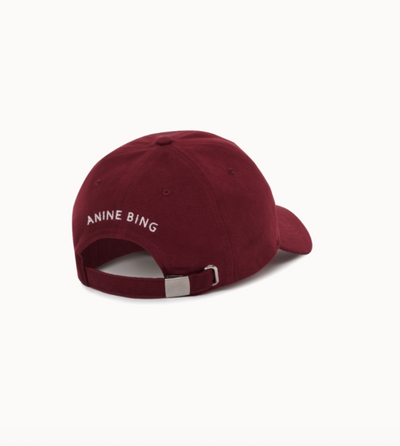 Anine Bing - Cap - Cabernet - Jeremy Baseball