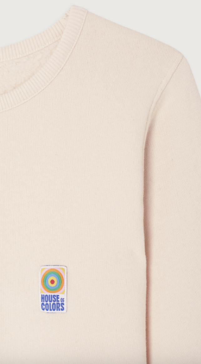 American Vintage - Sweatshirt - Ecru - Fiky