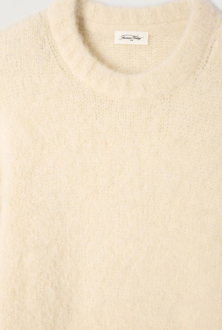 American Vintage - Strik - Ecru - Niby