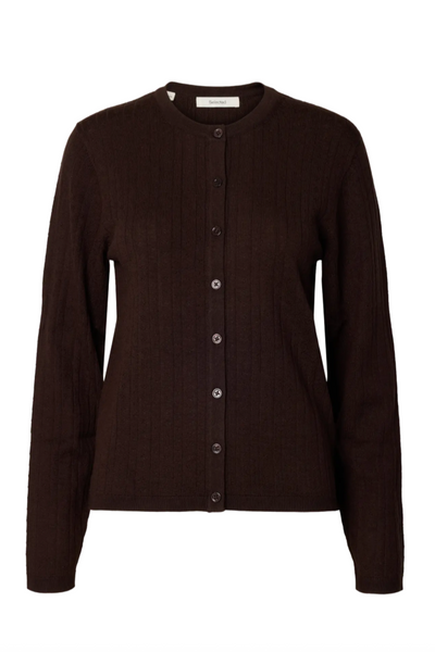 Selected Femme - Cardigan - Brown - Thea