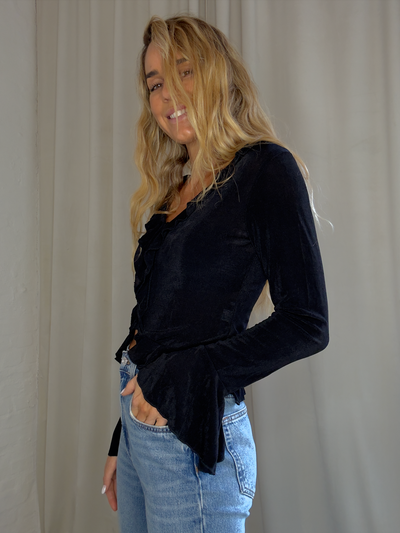 Sassy Copenhagen - Bluse - Sort - Marley