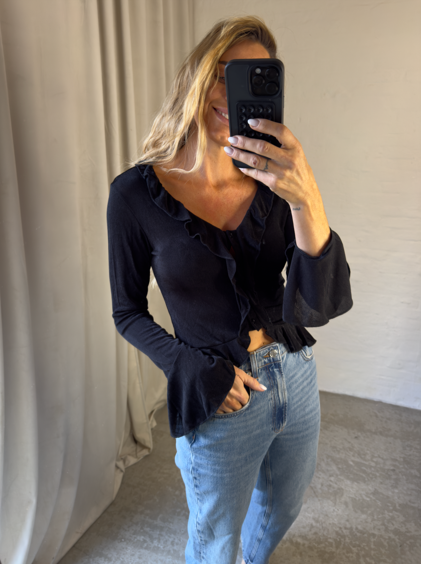 Sassy Copenhagen - Bluse - Sort - Marley