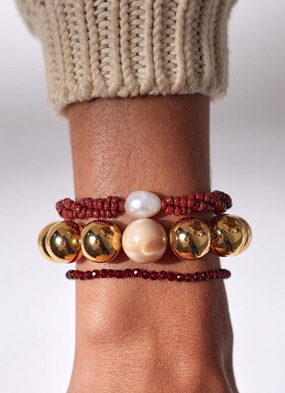 Anni Lu - Bracelet - Gold - Liquid