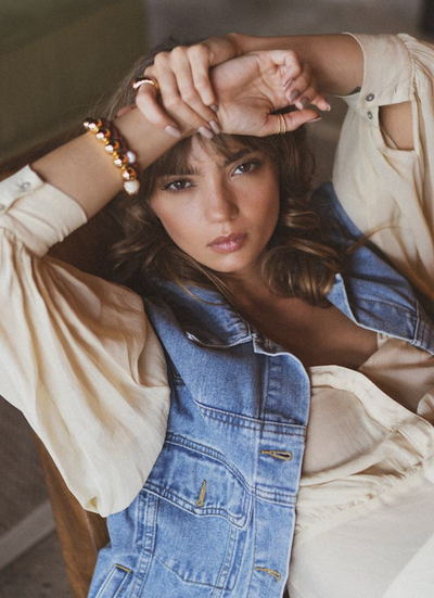 Anni Lu - Bracelet - Gold - Liquid