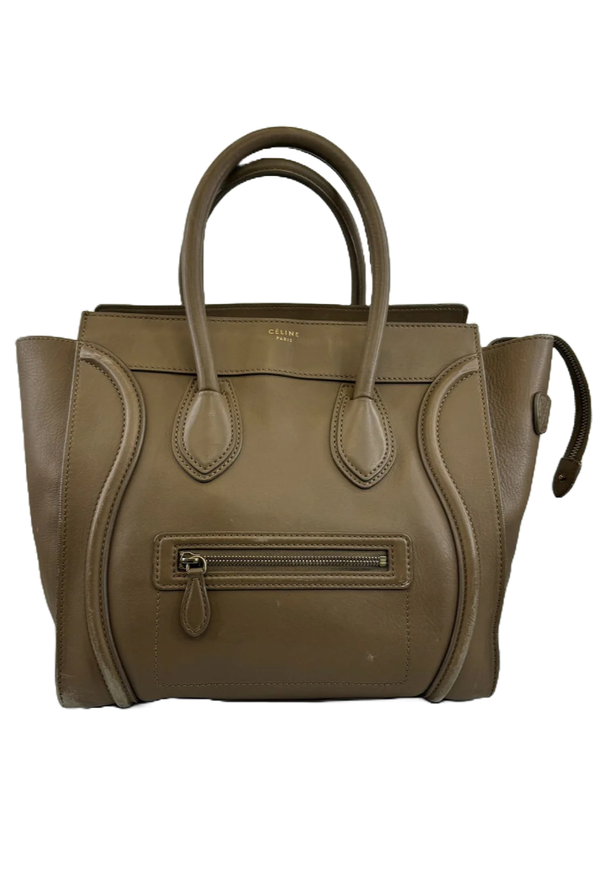 Celine - Pelle beige - Håndtaske - Secondhand