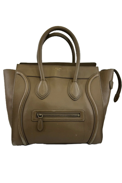 Celine - Pelle beige - Håndtaske - Secondhand