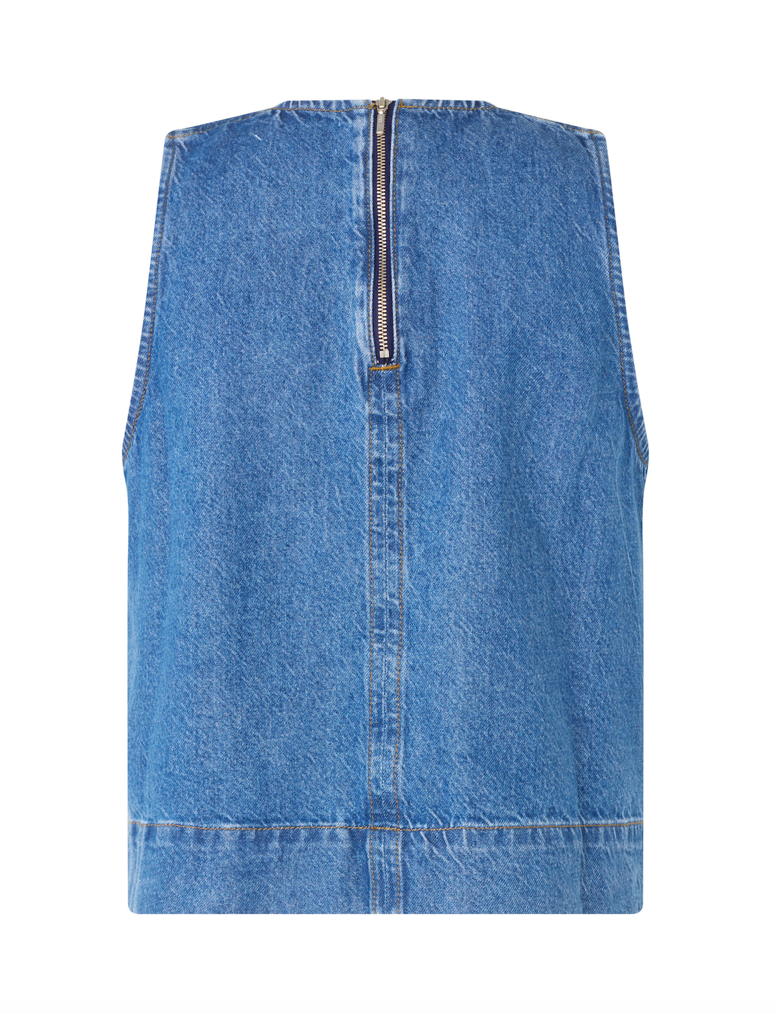 Denim Blue top - Rihne - Global Funk