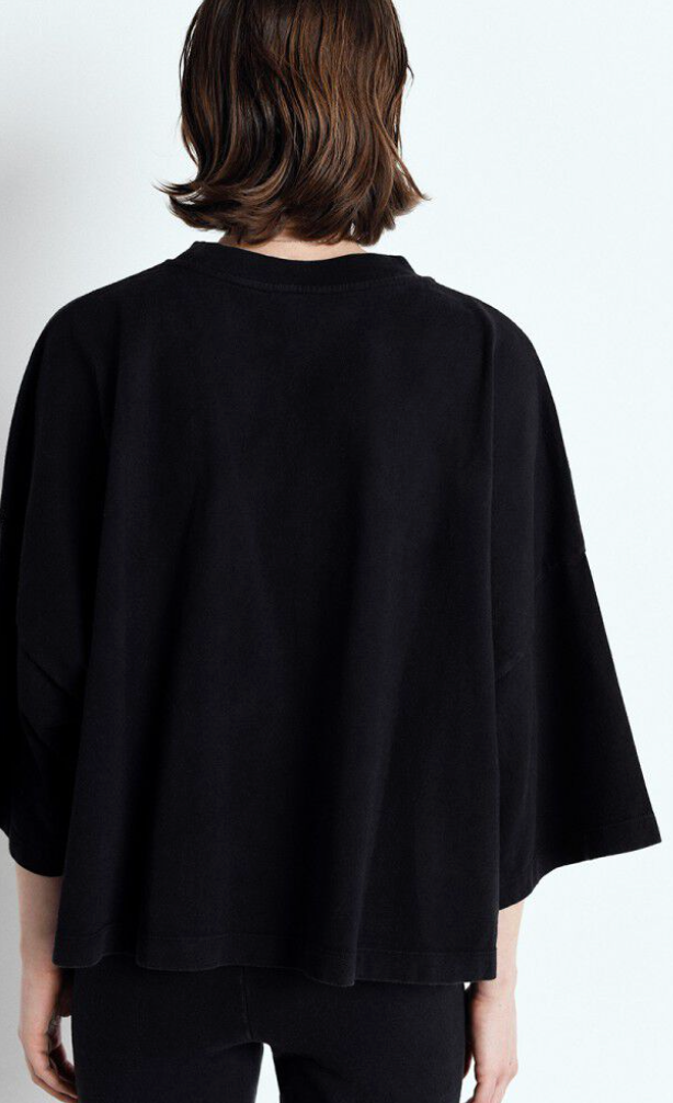 American Vintage - T-shirt - Black - Ample Mc colrond