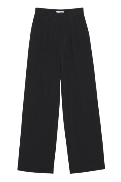 Anine Bing - Bukser - Black Linen blend - Carrie