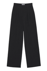 Anine Bing - Bukser - Black Linen blend - Carrie